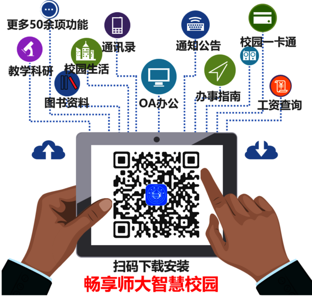 1扫码二维码下载安装今日校园手机APP 1扫码二维码下载安装今日校园手机APP